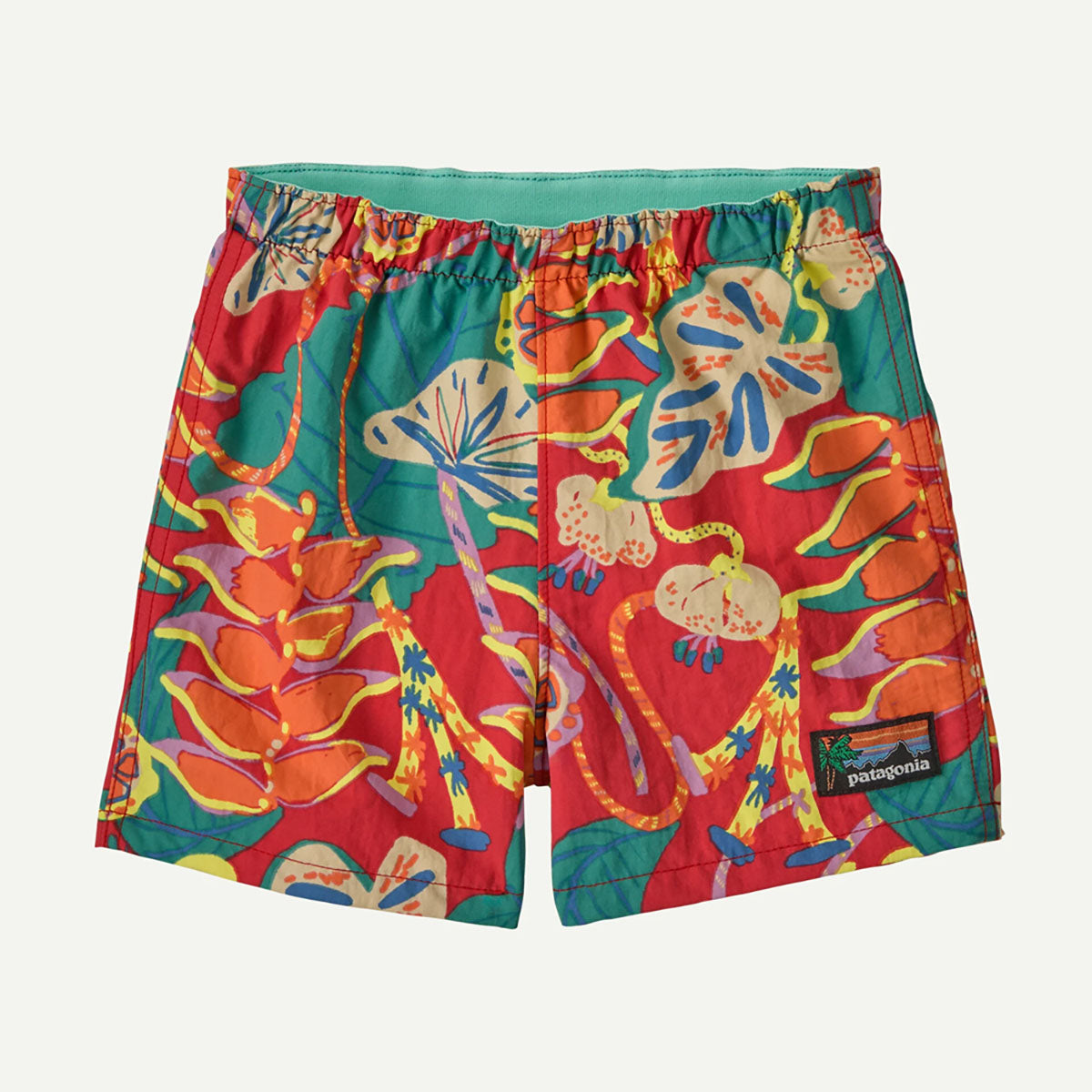Patagonia Baby Baggies Shorts Tidal Threads: Tropiclimb Hot Ember