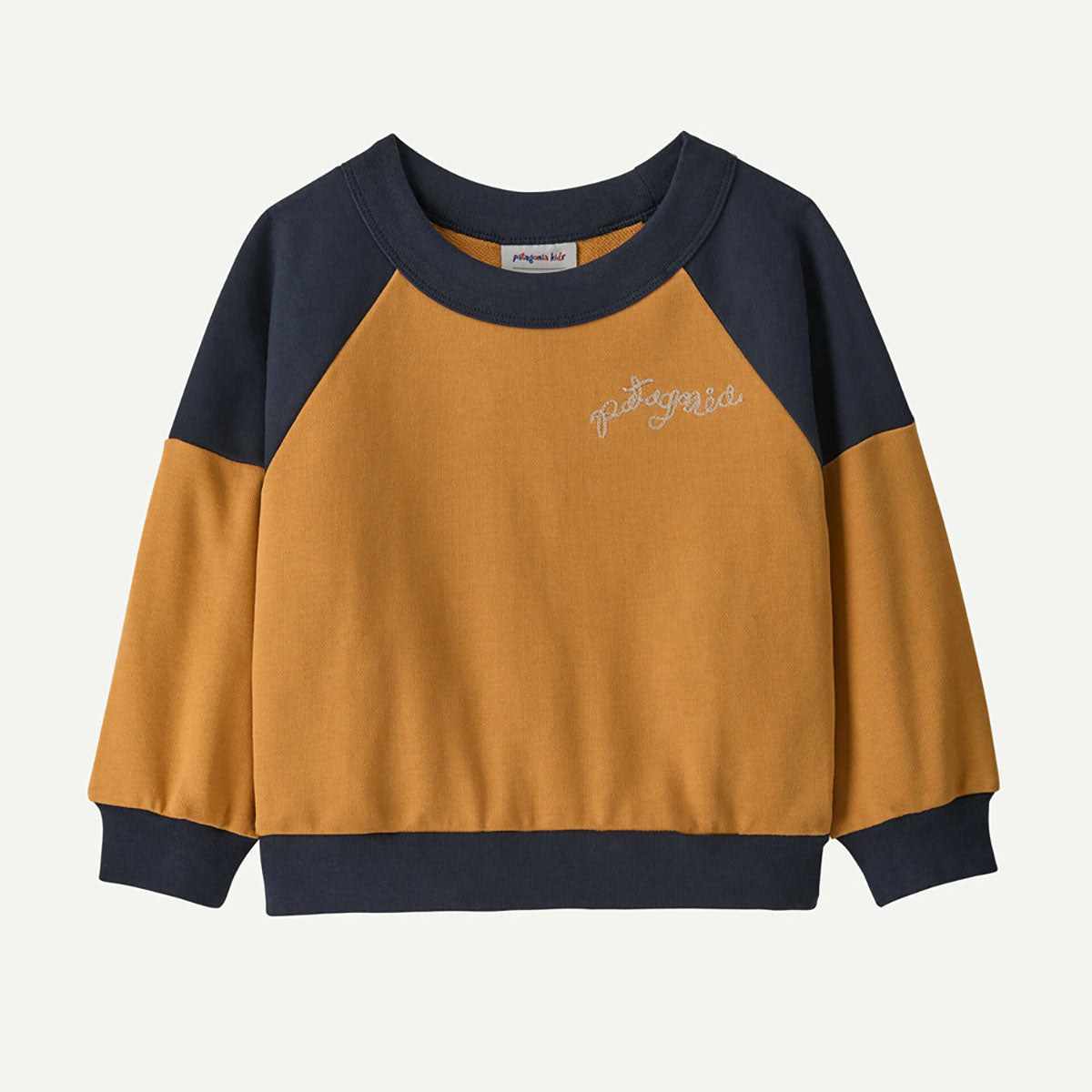 Patagonia Baby Crew Sweatshirt Wiggle Fitz: Dried Mango