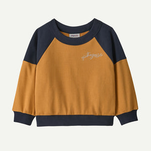 Patagonia Baby Crew Sweatshirt Wiggle Fitz: Dried Mango
