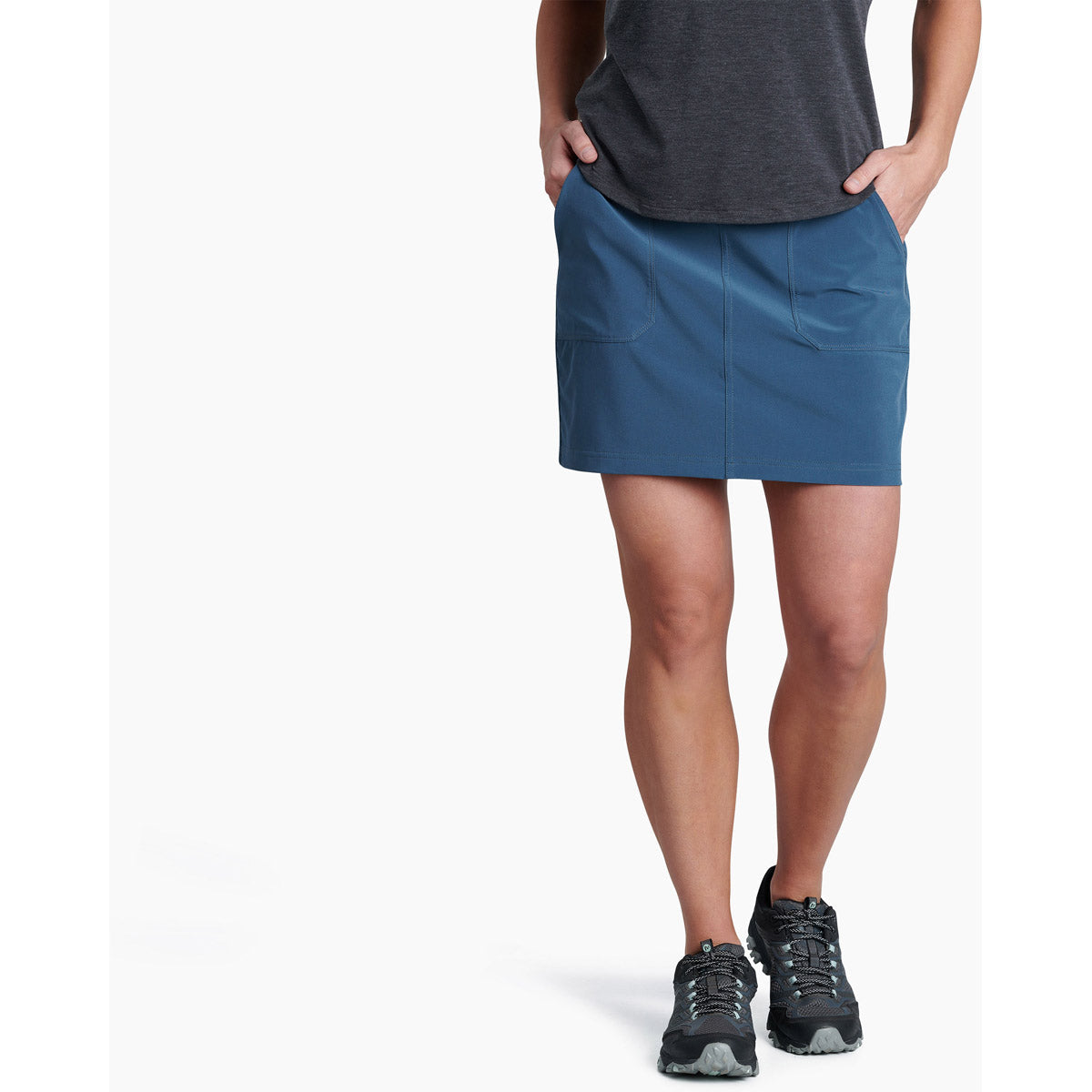 Kuhl Women's Vantage Skort Metal Blue