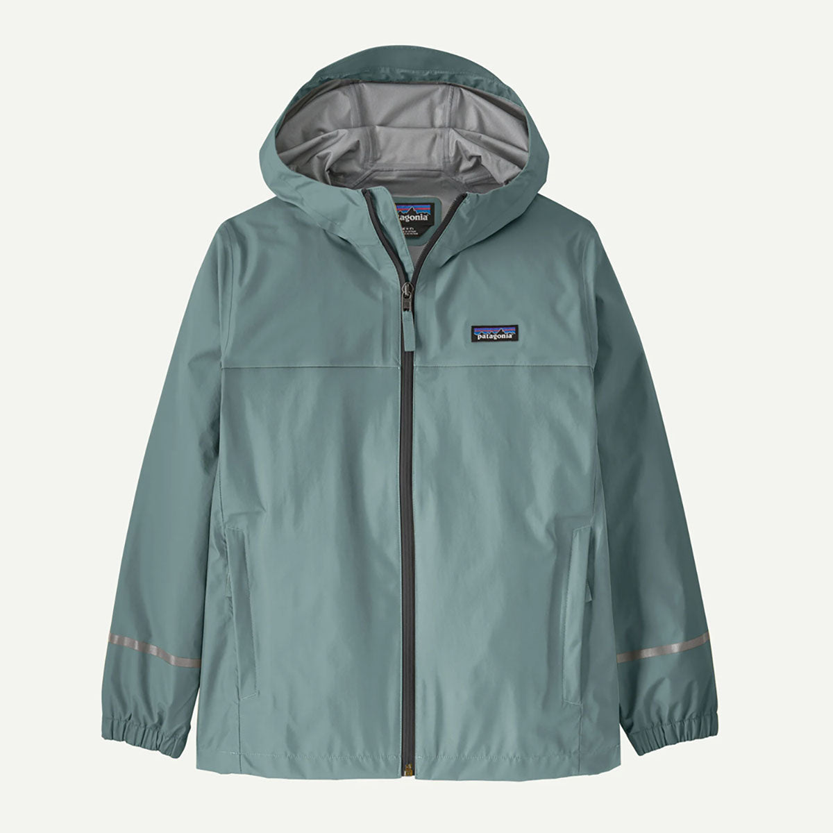 Patagonia Kids Torrentshell 3L Rain Jacket Blue Sage