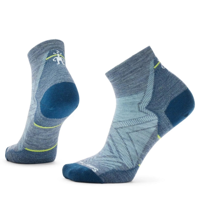 Smartwool W Run Zero Cushion Ankle L88 Pewter Blue