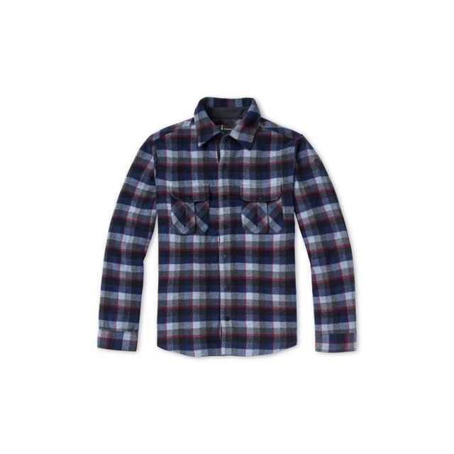 Smartwool Mens Anchor Line Shirt Jacket H38 edium Gray Plaid / M