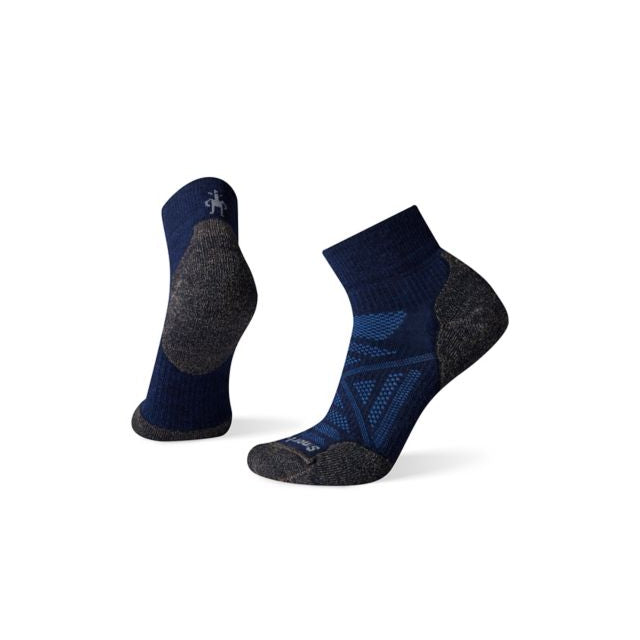 Smartwool Men&#39;s PhD Outdoor Light Mini Hiking Socks 108 Deep Navy Heather