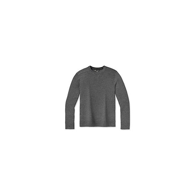 Smartwool Men&#39;s Sparwood Crew Sweater 084 Medium Gray Heather