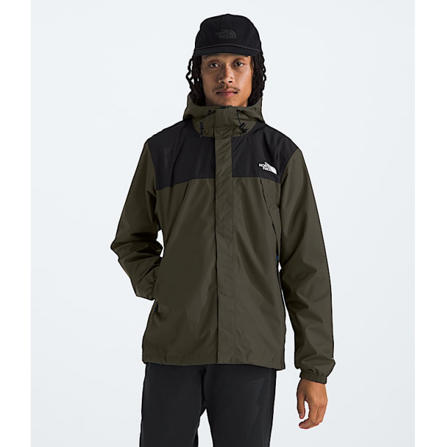 The North Face Mens Antora Jacket BQW New Taupe Green/TNF Black