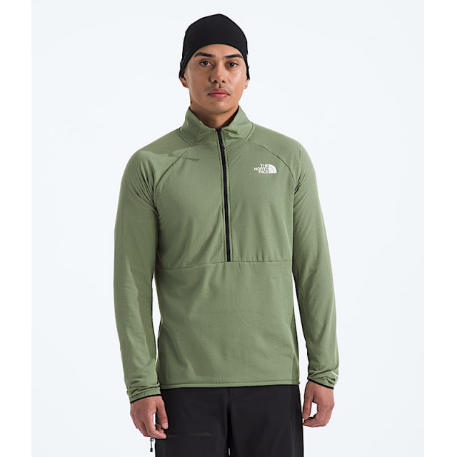 The North Face Mens Summit FUTUREFLEECE LT ½ Zip BO9 Bark Mist