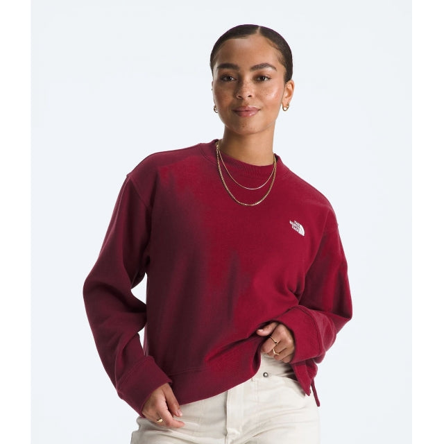The North Face W Evolution Fleece Crew 1IX Beetroot