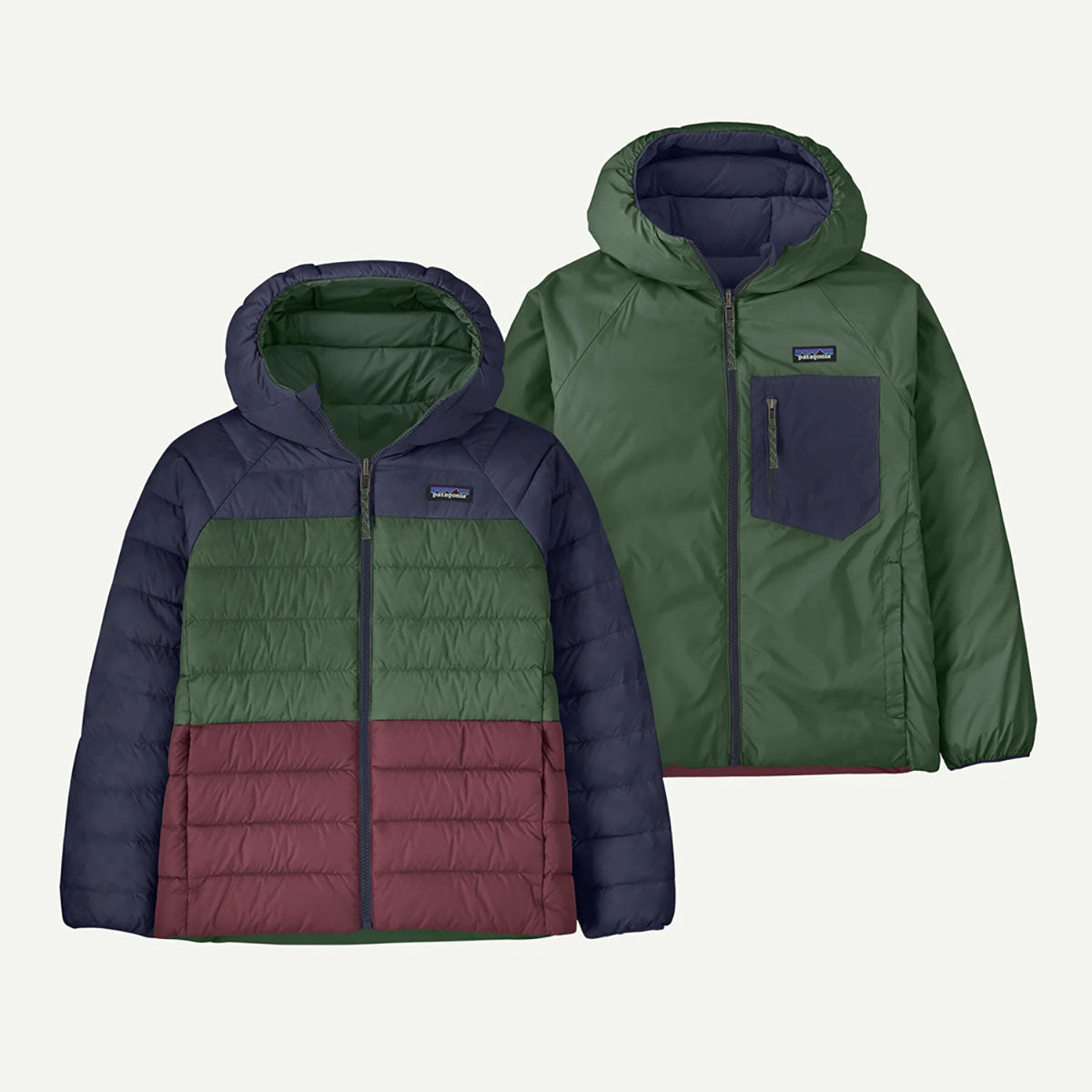Kids' Reversible Down Sweater Hoody