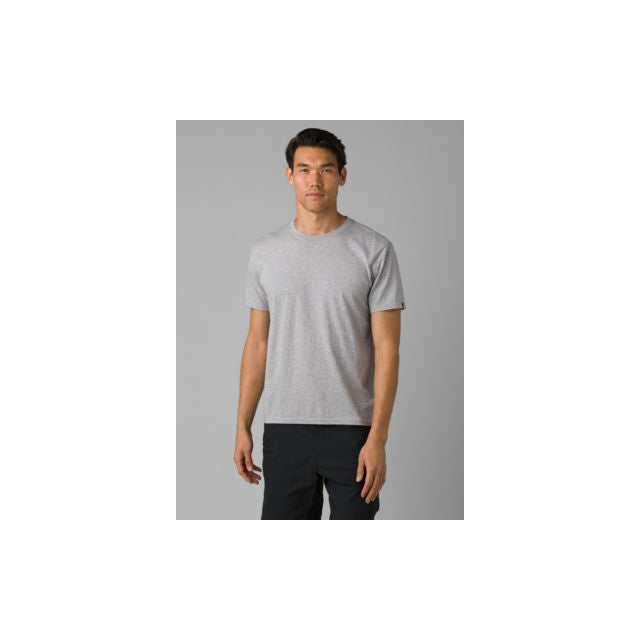 Prana Men&#39;s prAna Crew T-Shirt 021 Medium Heather Grey