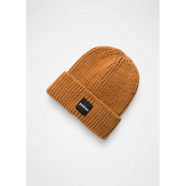 Prana prAna Logo Beanie 801 Pecan Pie