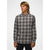 Prana Men's Los Feliz Flannel Shirt - Slim 022 Ashy