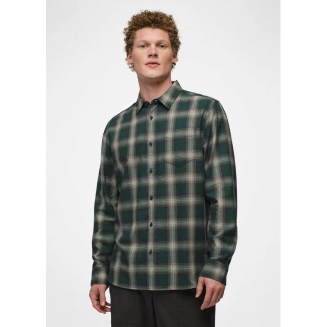 Prana Men&#39;s Los Feliz Flannel Shirt 304 Wilderness