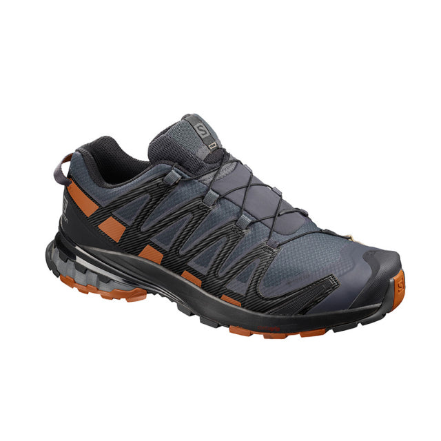 Salomon Mens XA Pro 3D v8 GTX Ebony/Caramel Cafe/Black