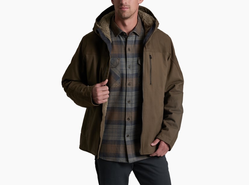 Kuhl Mens Law Fleece Lined Hoody KAN Kanteen