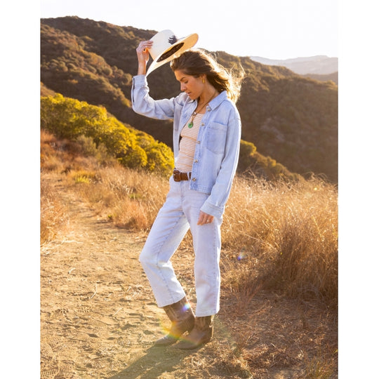 Women's Flora Denim Shacket