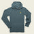Howler Brothers Mens Palo Duro Grid Fleece Hoodie DAR Teal