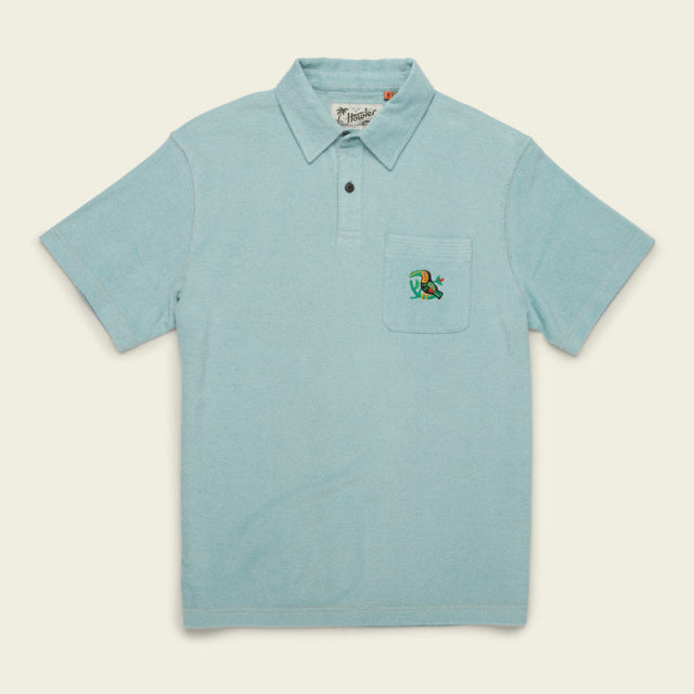 Howler Brothers M Plusherman Terry Polo EA Seaspray / S