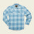 Howler Brothers Men's H Bar B Tech Longsleeve AND Hombre Plaid: Andros Blue