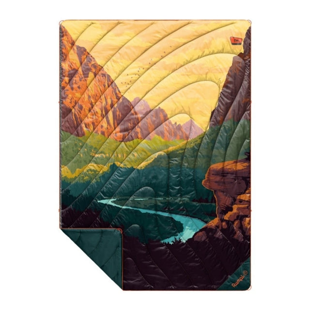 Rumpl Original Puffy Blanket - 1P National Park Zion