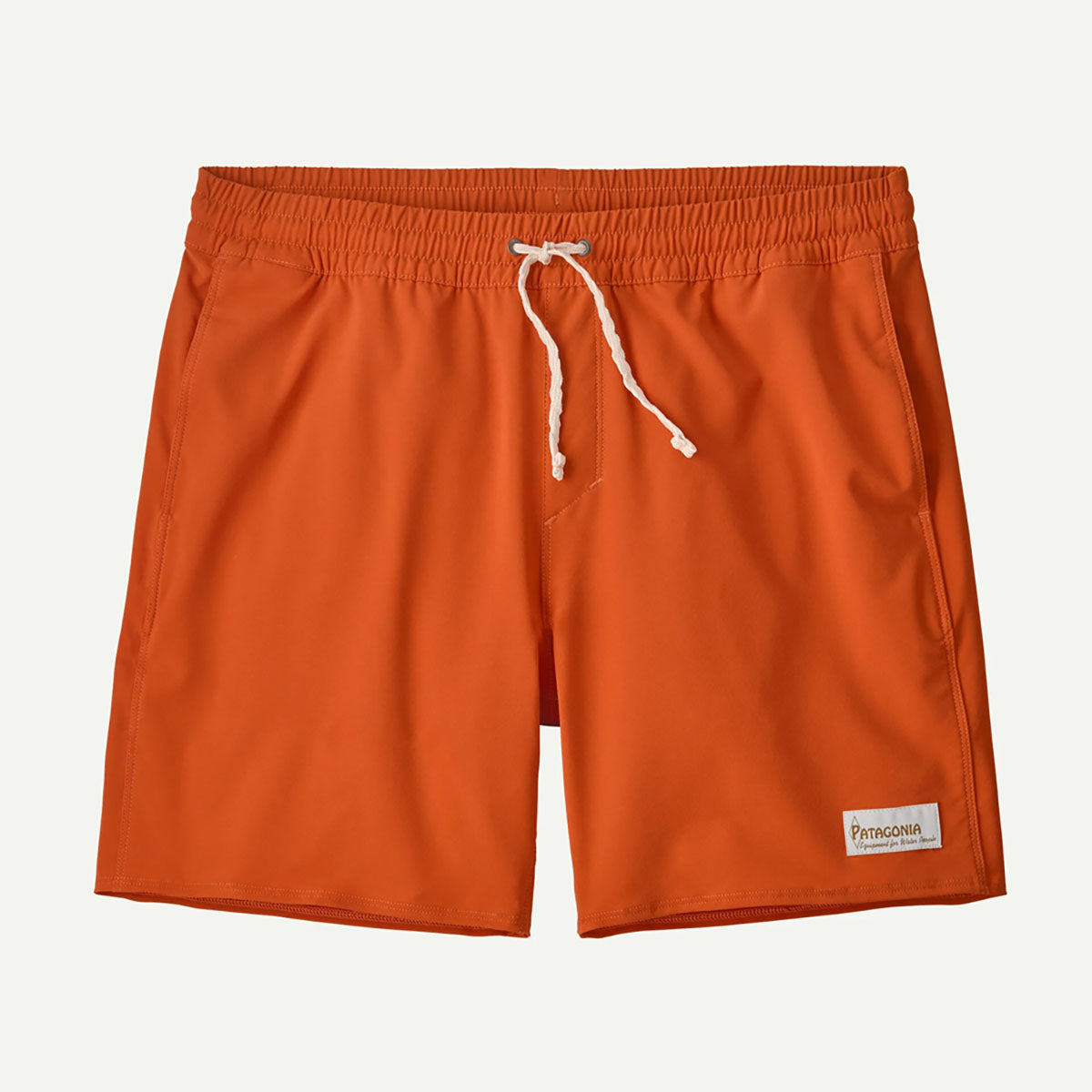 Patagonia Mens Hydropeak Volley Shorts - 16 in. Coal Orange