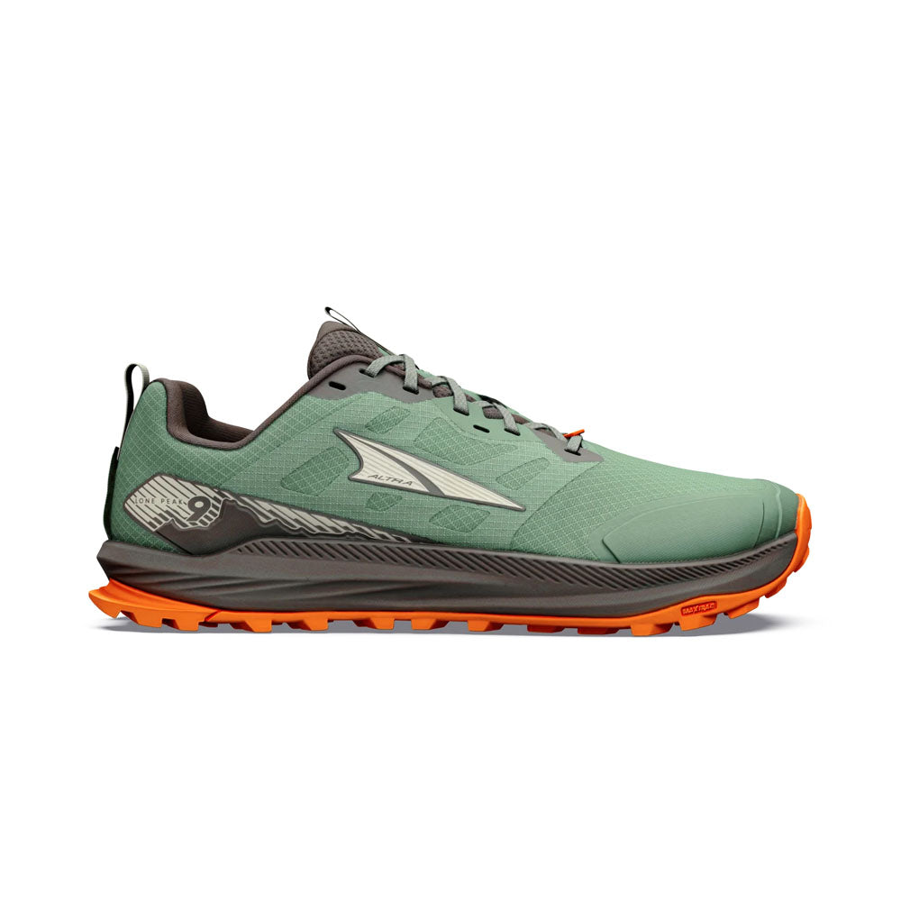Altra Mens Lone Peak 9 Sea Spray/Oyster Grey