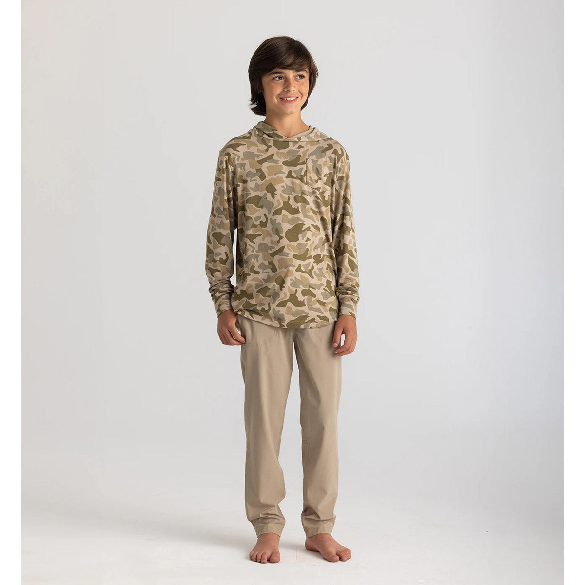 Free Fly Apparel Boys' Breeze Pant Sandbar
