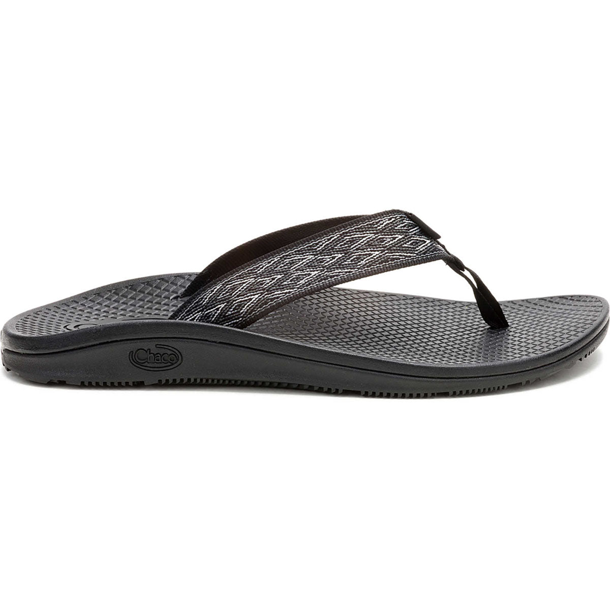 Chaco Womens Classic Flip Summit B&amp;W