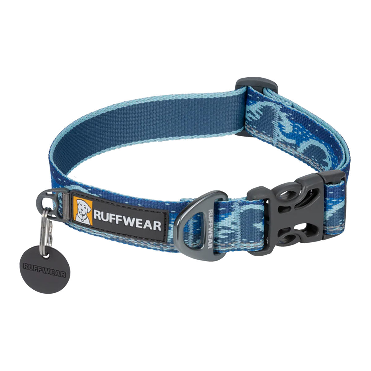 Ruffwear Crag Reflective Dog Collar Midnight Wave