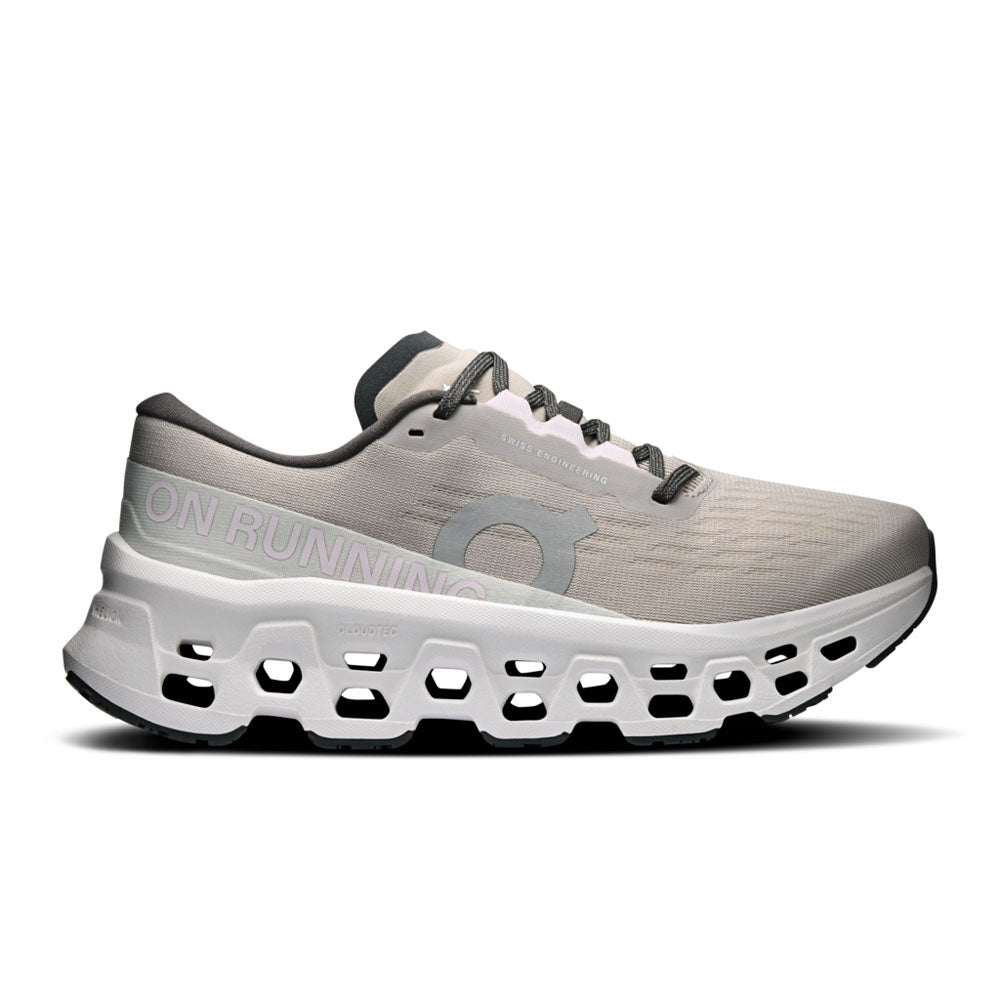 On Running Womens Cloudmonster 3 Truffle | Ivory