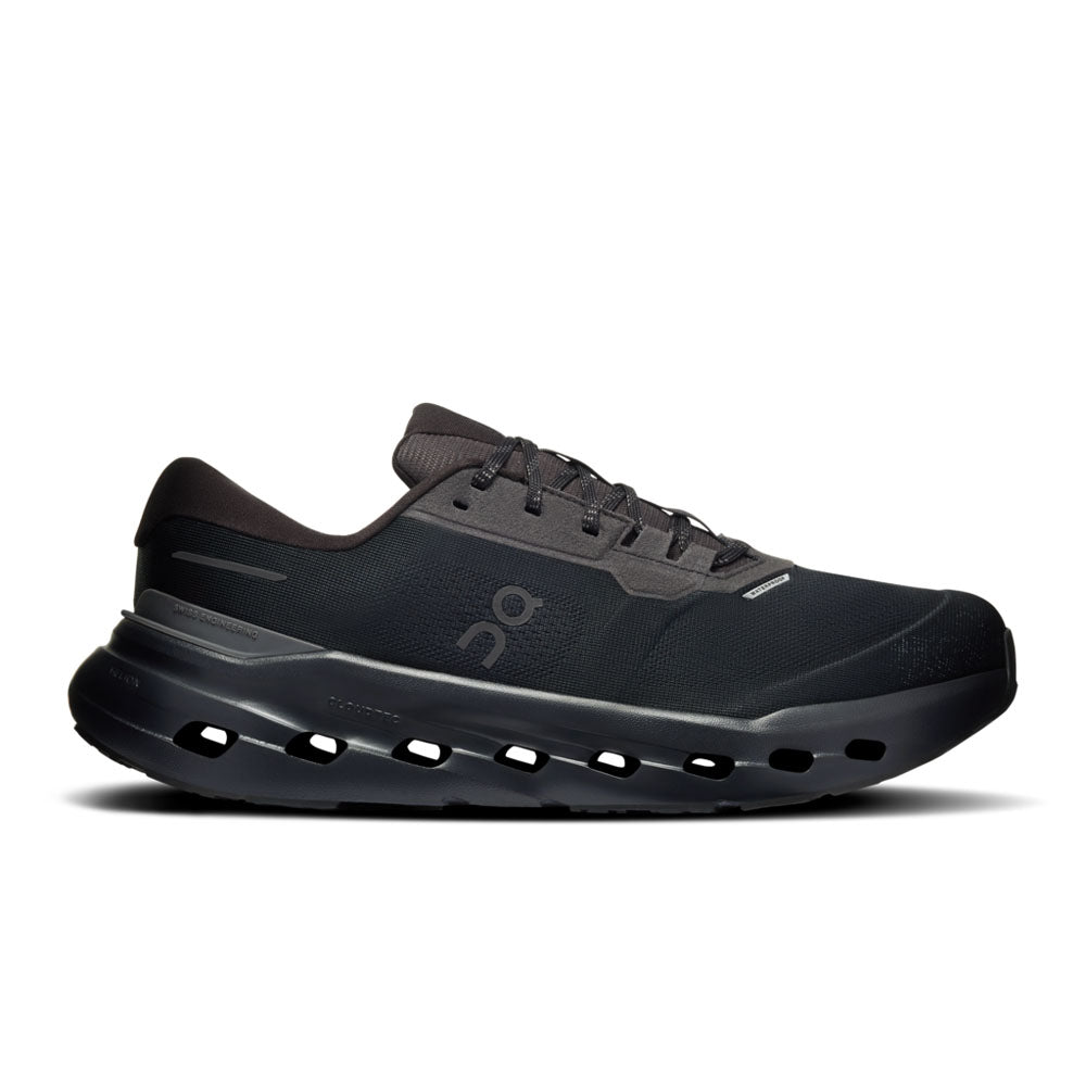 On Running Mens Cloudrunner 3 Waterproof Black | Black