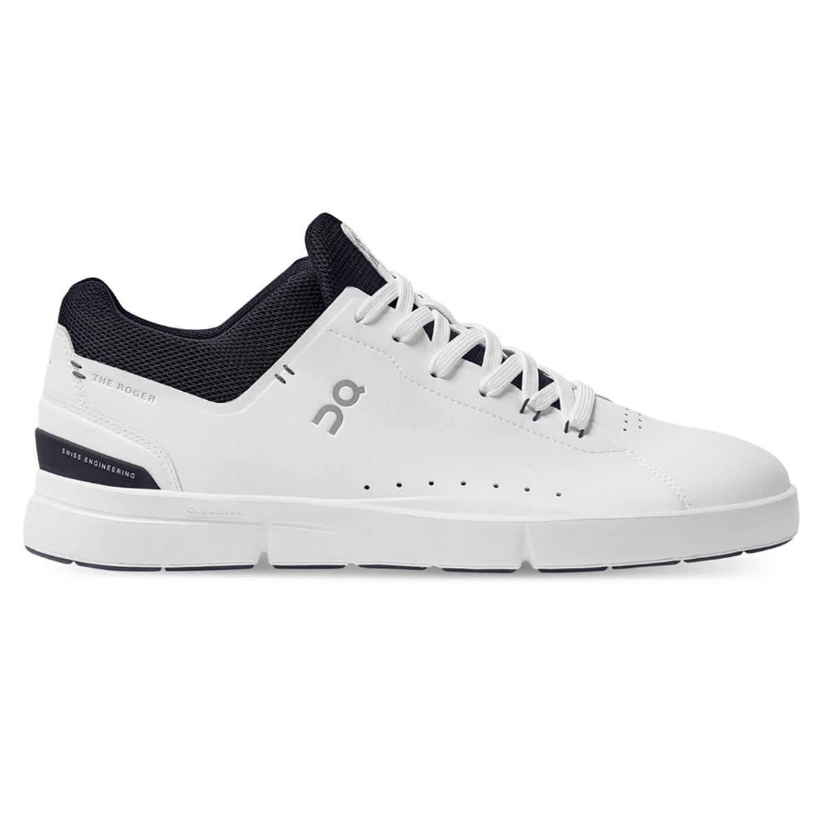 On Running Mens THE ROGER Advantage 2 White | Midnight