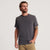 Roark Mens Made to Fade Short Sleeve Tee Washed Black