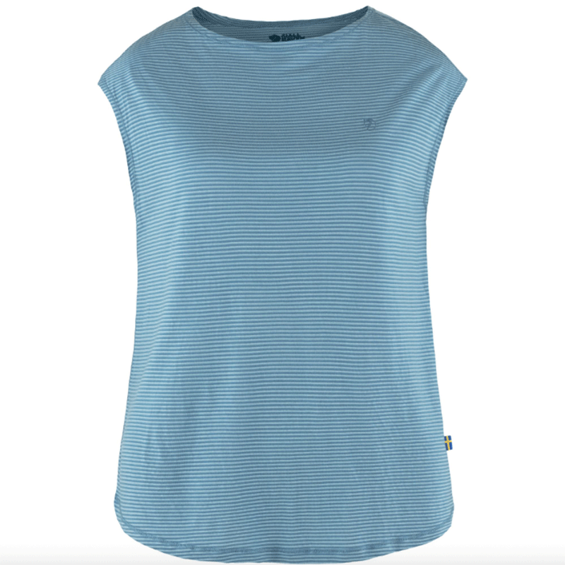 Fjallraven W High Coast Cool T-shirt 543 Dawn Blue