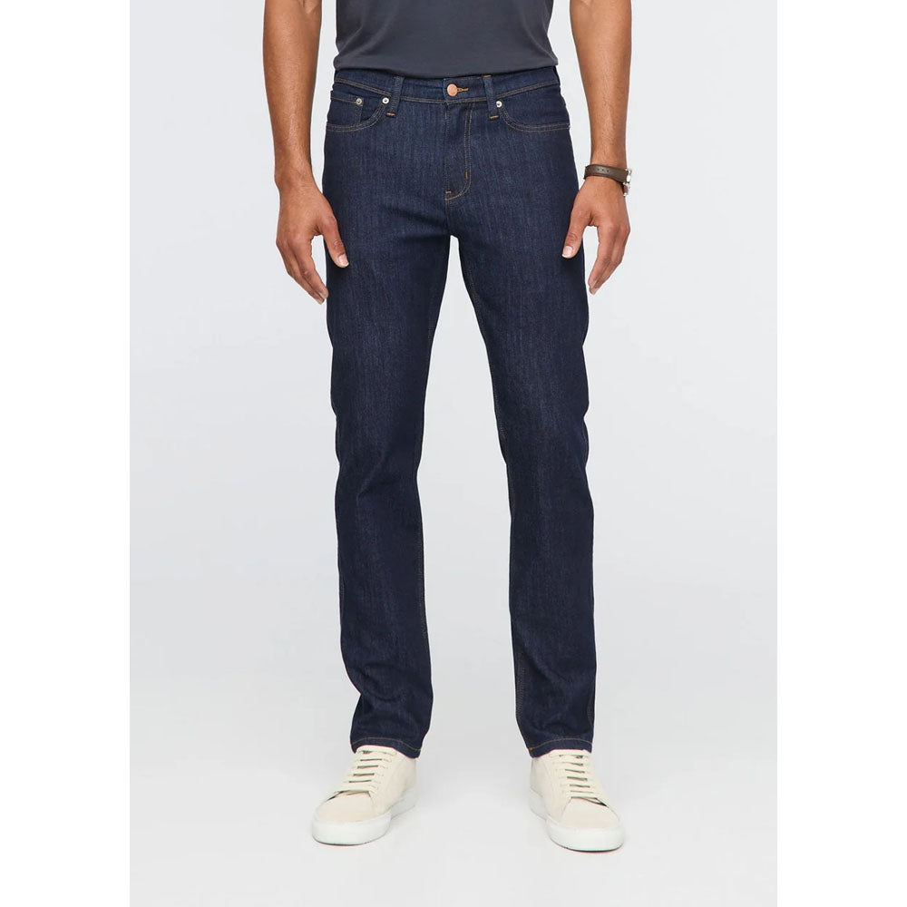 DU/ER Mens Performance Denim Slim - 34 Inseam Heritage Rinse