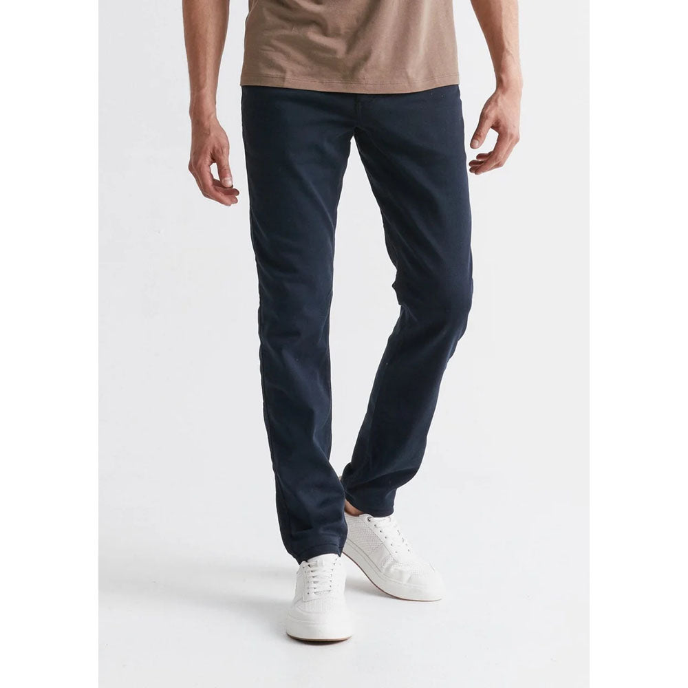 DU/ER Mens No Sweat Slim - 34 Inseam Navy