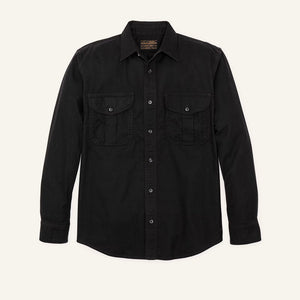 Filson Mens Alaskan Guide Shirt Black/Black