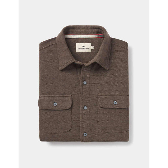 Men's Textured Knit Shirt