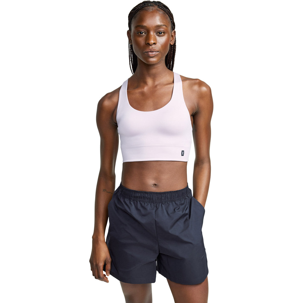 On Running Women&#39;s Active Bra Longline Fade | Cinder