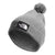 The North Face TNF Logo Box Pom Beanie TNF Medium Grey Heather