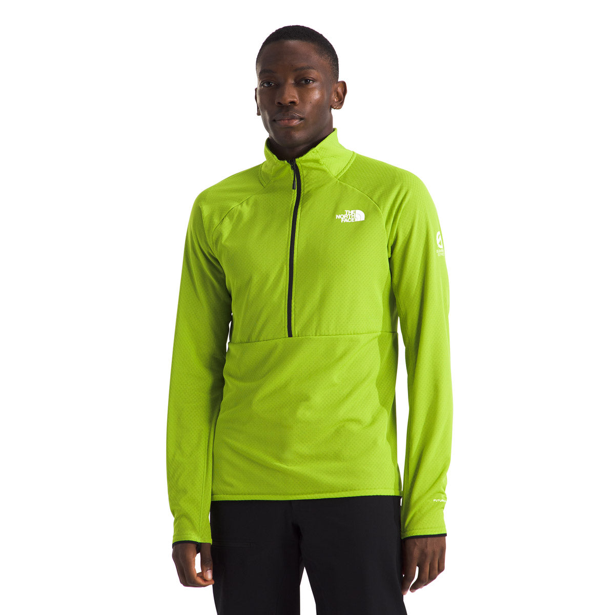 The North Face Men&#39;s Summit FUTUREFLEECE LT ½ Zip eadow Grass / M