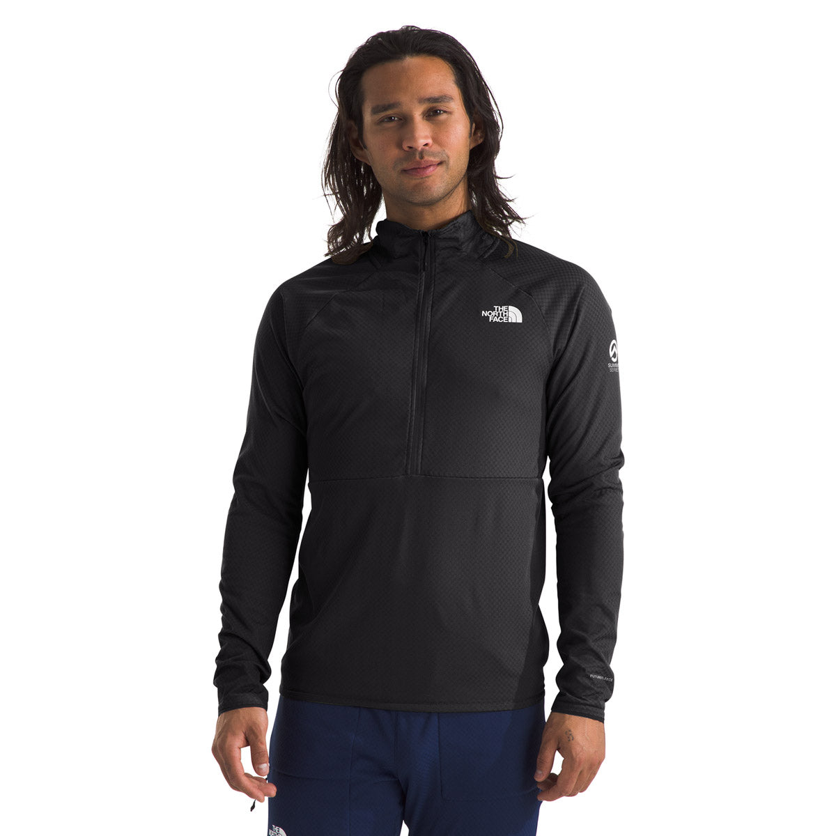 The North Face Men&#39;s Summit FUTUREFLEECE LT ½ Zip TNF Black-NPF