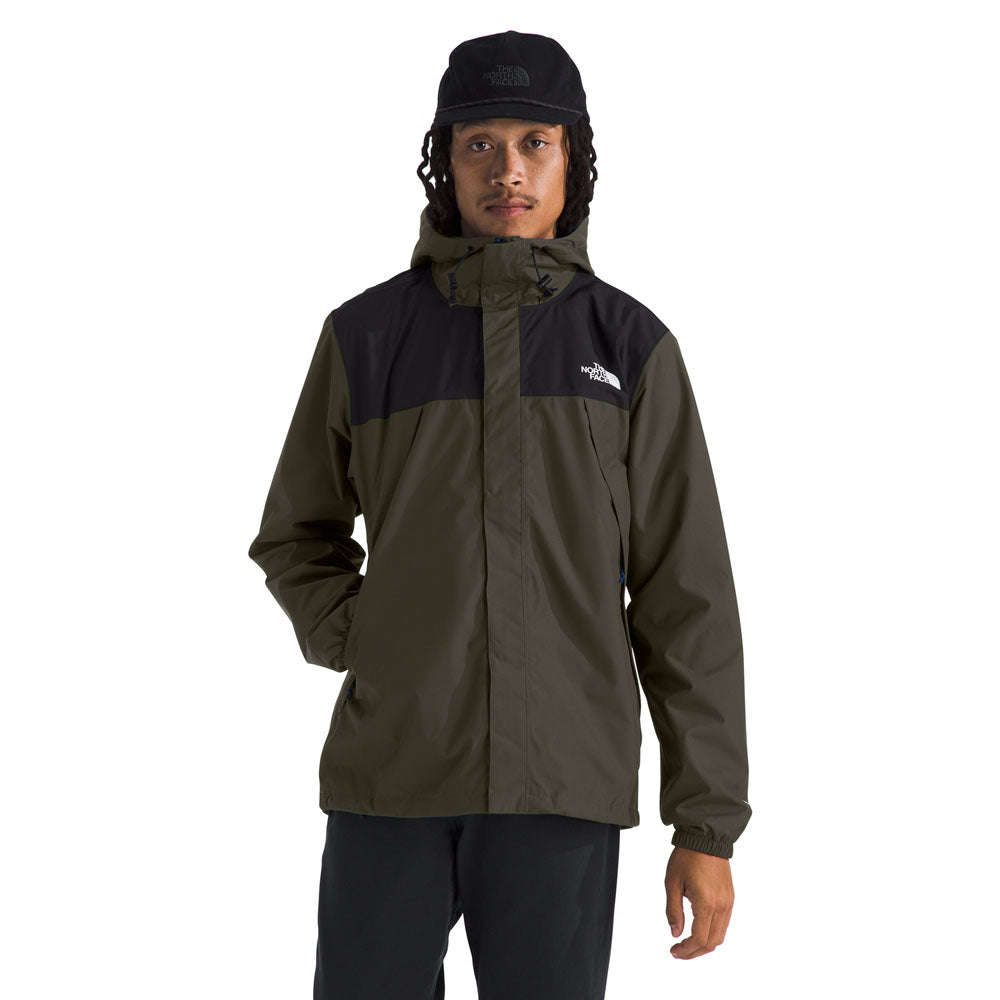 The North Face Mens Antora Jacket New Taupe Green/TNF Black