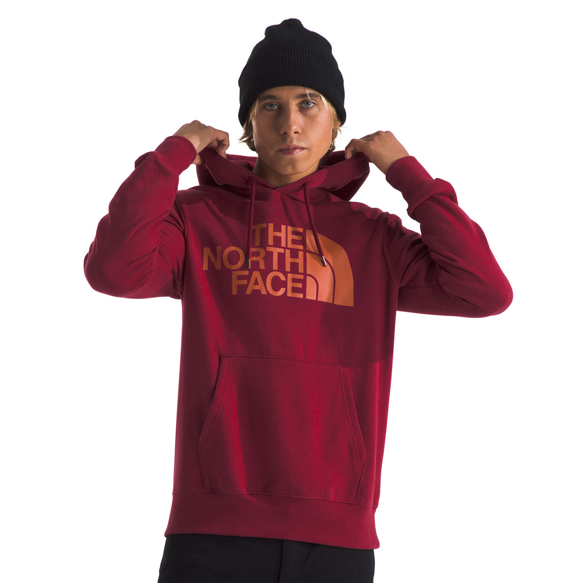 The North Face Men&#39;s Half Dome Pullover Hoodie Beetroot