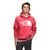 The North Face Men's Half Dome Pullover Hoodie Clay Red/TNF White