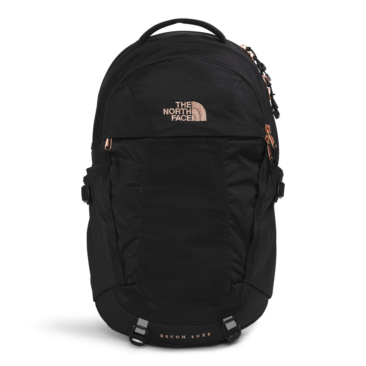 The North Face Women&#39;s Recon Luxe TNF Black/Burnt Coral Metallic-NPF