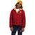 The North Face Boys' Reversible Mt Chimbo Full Zip Hooded Jacket Cardinal Red