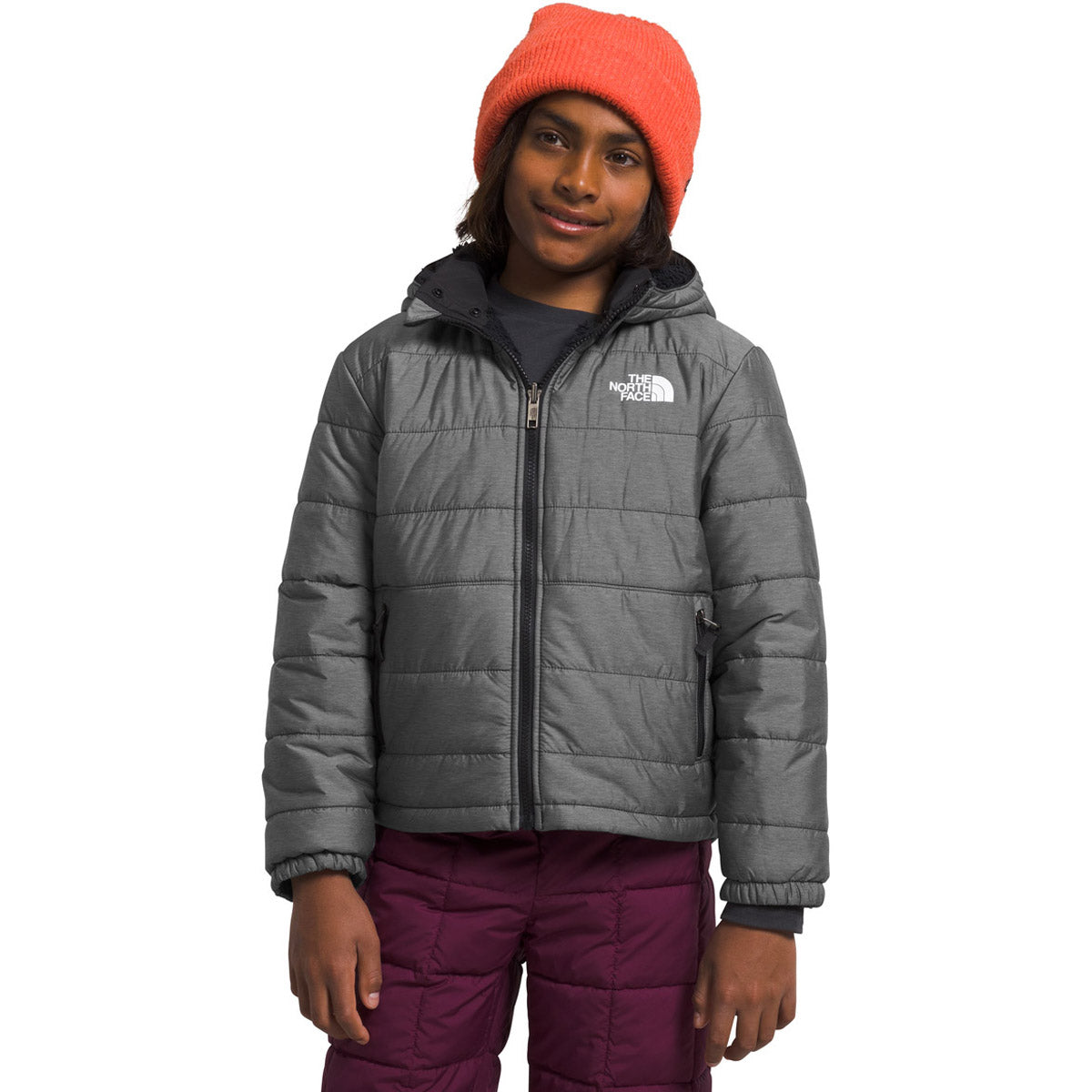 Boys&#39; Reversible Mt Chimbo Full Zip Hooded Jacket