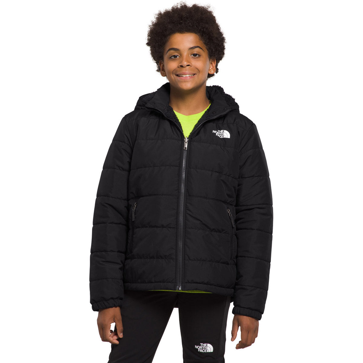 Boys&#39; Reversible Mt Chimbo Full Zip Hooded Jacket