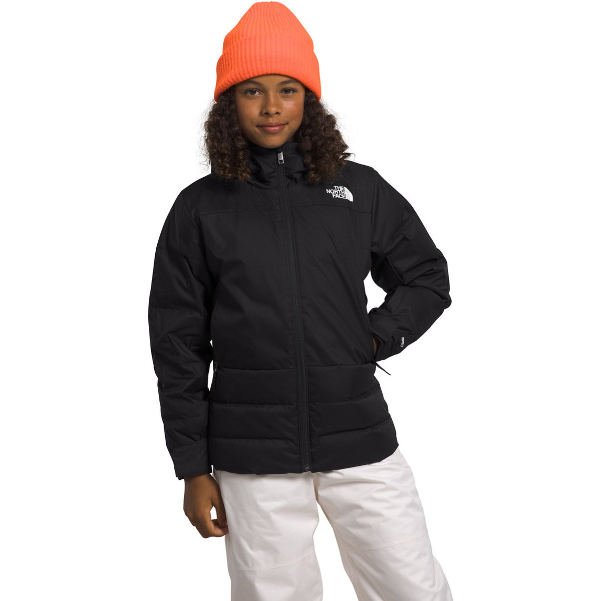 The North Face Girls&#39; Pallie Down Jacket TNF Black